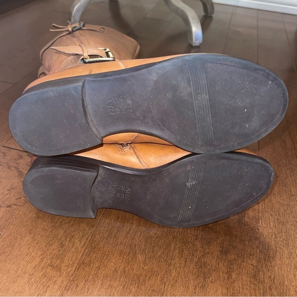 Naturalizer Jessie Tall Leather Buckle Equestrian Riding Boots - Picture 14 of 16